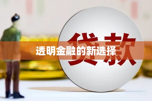 兴隆台透明金融的新选择