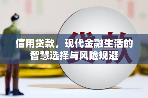 兴隆台信用贷款，现代金融生活的智慧选择与风险规避