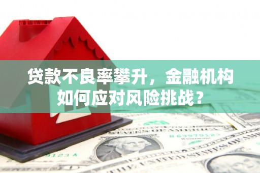 兴隆台贷款不良率攀升，金融机构如何应对风险挑战？