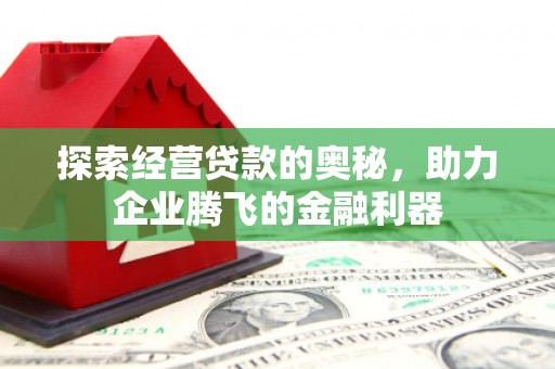 兴隆台探索经营贷款的奥秘，助力企业腾飞的金融利器