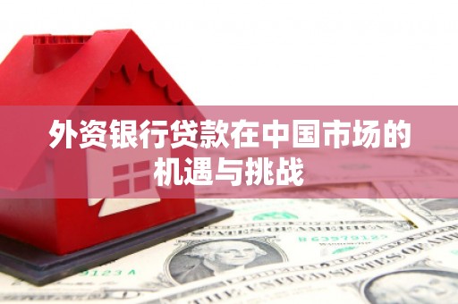 兴隆台外资银行贷款在中国市场的机遇与挑战