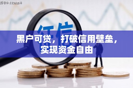 兴隆台黑户可贷，打破信用壁垒，实现资金自由