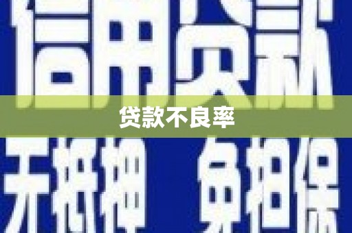 兴隆台贷款不良率